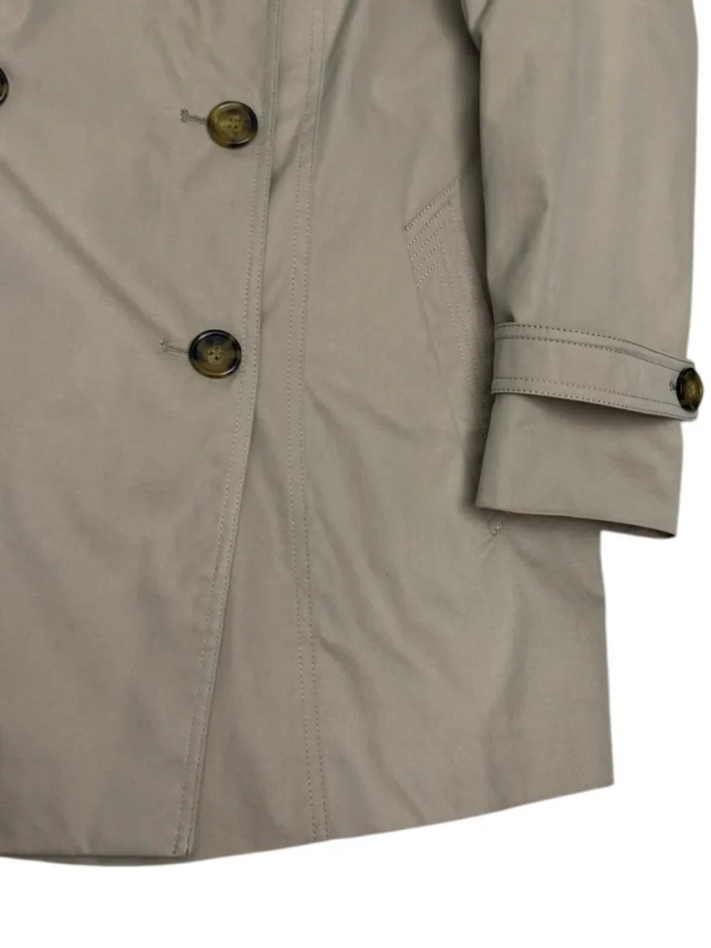 MACKAGE Luxury Designer Business Casual Trench Coat Jacket Womens Large